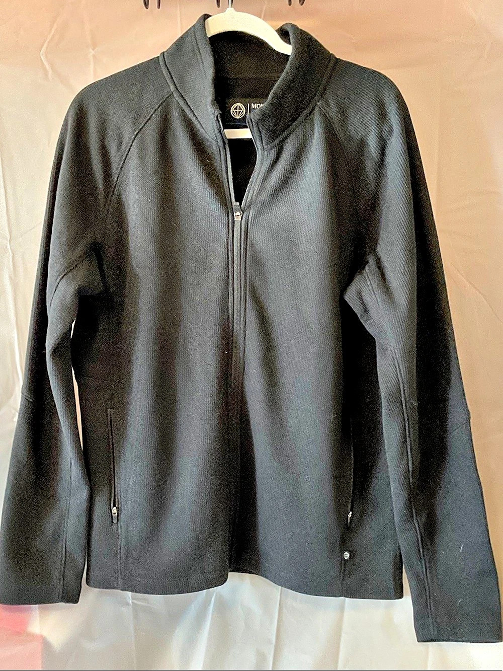 Mondeita Outdoor Projects Black Full-Zip Jacket Like New